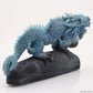 7.5'' Trolleite Dragon Sculpture Crystal Healing Hand Carved Crystal Super Realistic