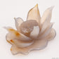 Agate Lotus Flower Sculpture Crystal Healing Hand Carved Ornaments