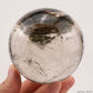 Mountain Gardenquartz Sphere Lodalite Quartz Crystal Healing Hand Carved Sphere/Ball