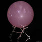 2.86'' Starlight Rosequartz Sphere Hand Carved Crystal Healing Starlight Glimmer Sphere/Ball