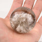 White Gardenquartz Sphere Lodalite Quartz Crystal Healing Hand Carved Sphere/Ball