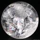 5.31'' Rainbow Clearquartz Sphere Crystal Healing Hand Carved Sphere/Ball