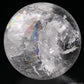 5.31'' Rainbow Clearquartz Sphere Crystal Healing Hand Carved Sphere/Ball