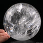 5.31'' Rainbow Clearquartz Sphere Crystal Healing Hand Carved Sphere/Ball