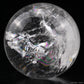 4.25'' Rainbow Clearquartz Sphere Crystal Healing Hand Carved Sphere/Ball