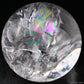 4.25'' Rainbow Clearquartz Sphere Crystal Healing Hand Carved Sphere/Ball