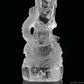 5.89'' Clearquartz GuanYin,Dragon Sculpture Crystal Healing Hand Carved