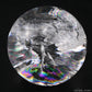 2.51'' Rainbow Clearquartz Sphere Crystal Healing Hand Carved Sphere/Ball