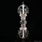 Clearquartz Vajira Sculpture Artifact Crystal Healing Hand Carved