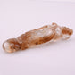 Golden Rabbit Fur Rutile,Rutilated PiXiu Sculpture Crystal Healing Hand Carved