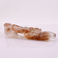 Golden Rabbit Fur Rutile,Rutilated PiXiu Sculpture Crystal Healing Hand Carved
