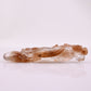Golden Rabbit Fur Rutile,Rutilated PiXiu Sculpture Crystal Healing Hand Carved