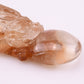 Golden Rabbit Fur Rutile,Rutilated PiXiu Sculpture Crystal Healing Hand Carved