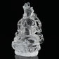 4.26" Awesome Clearquartz Brahman Sculpture Artifact Crystal Healing Hand Carved