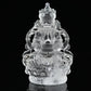 4.26" Awesome Clearquartz Brahman Sculpture Artifact Crystal Healing Hand Carved