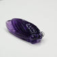 1.99" Gem Amethyst Cicada Sculpture Crystal Healing Hand Carved